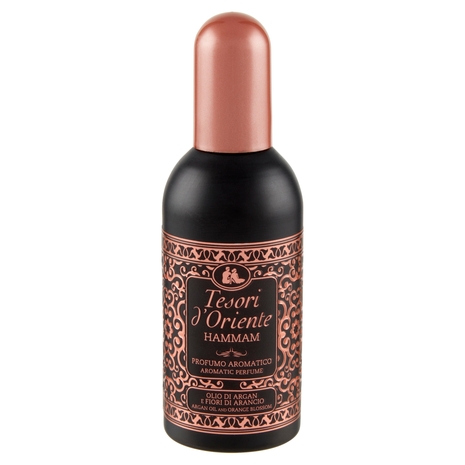 Tesori d'Oriente Hammam Profumo Aromatico Olio di Argan e Fiori di Arancio 100 ml